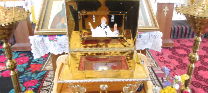 15 мая состоялась встреча ковчега с частицей мощей Святителя Спиридона епископа Тримифунтского